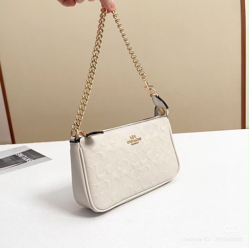 Coach Original Series Bag White Luxury Branded Carry Bag Edition