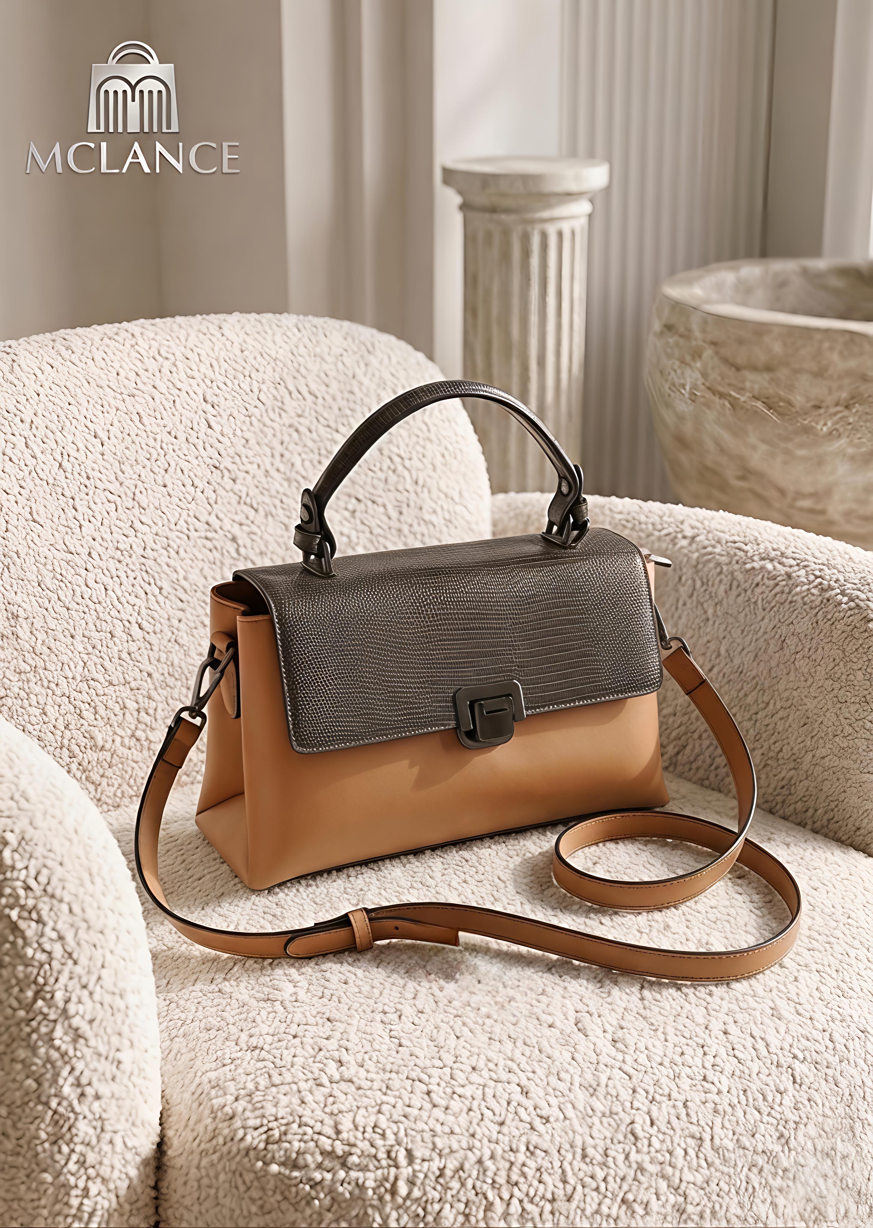 Mclance Premium Top Handle Satchel Bag
