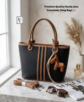 Korean Niche Design Bucket Bag Hours Charm Bag - PR Collection