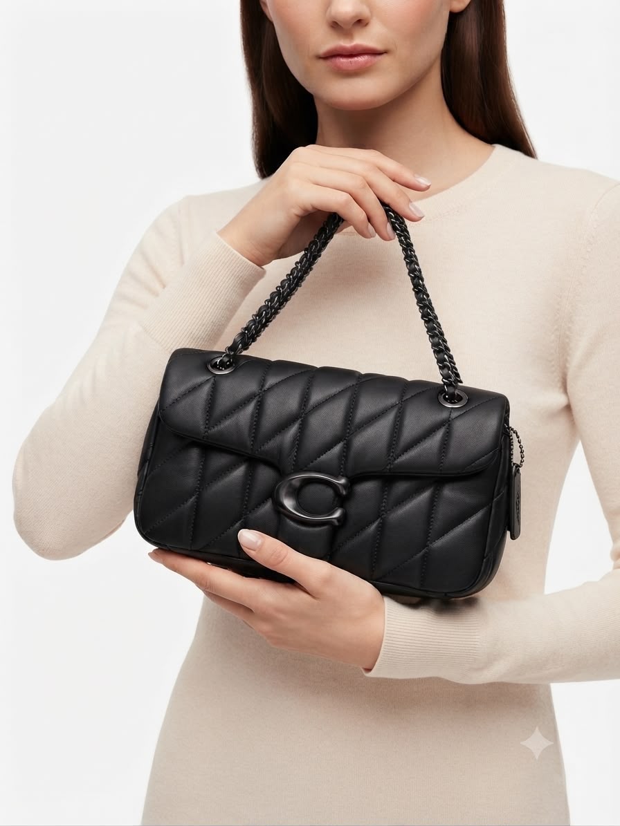 Women Puffy Quilted Handbag With Box Party Office Daily Use Premium Luxury India