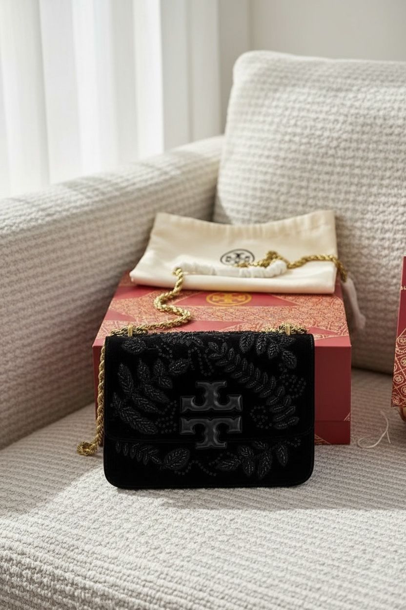 Tory Burch Eleanor Bag Double Box Packing Heavy Dust Cover India