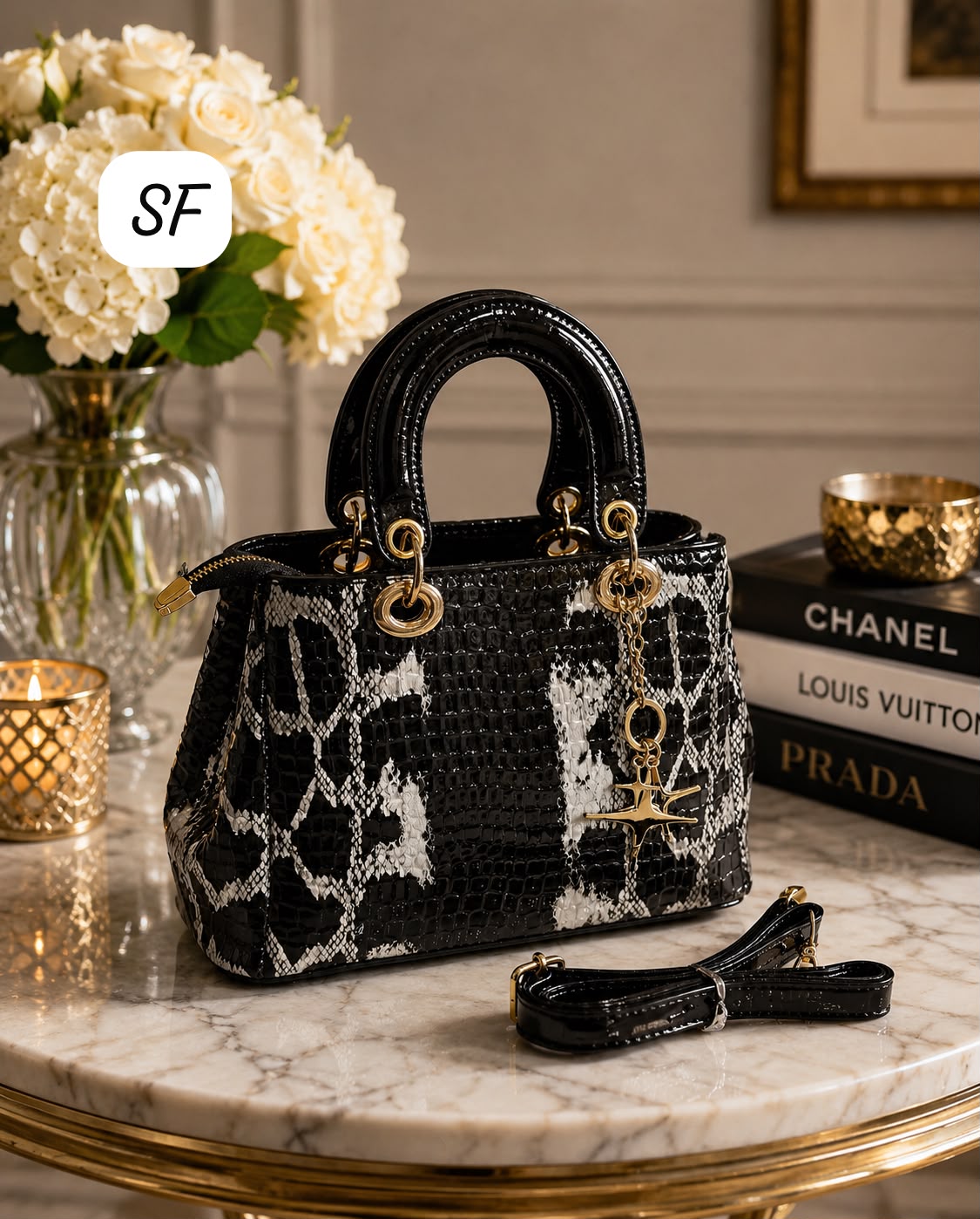 Imported black sling bag for women premium quality crossbody bag