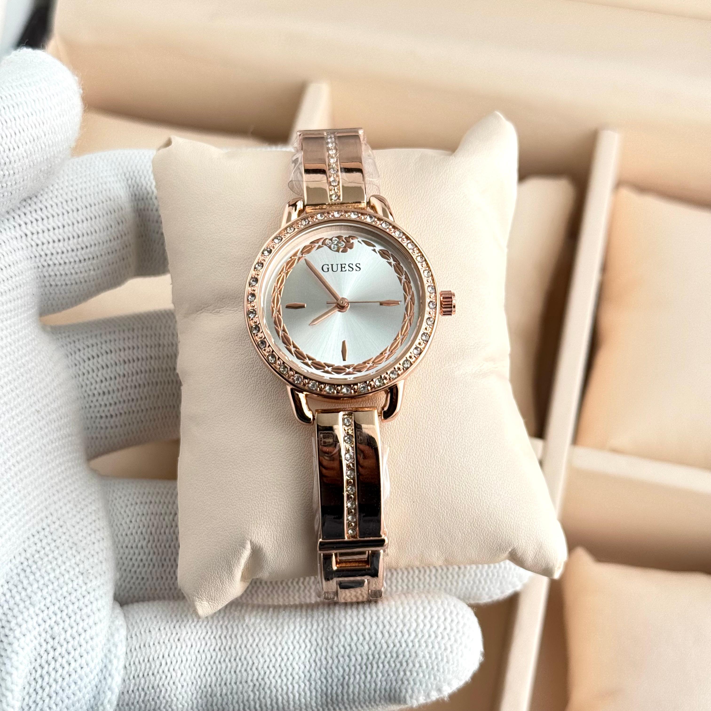 Guess Bellini Model Ladies Watch D2 stainless steel metal strap - PR Collection
