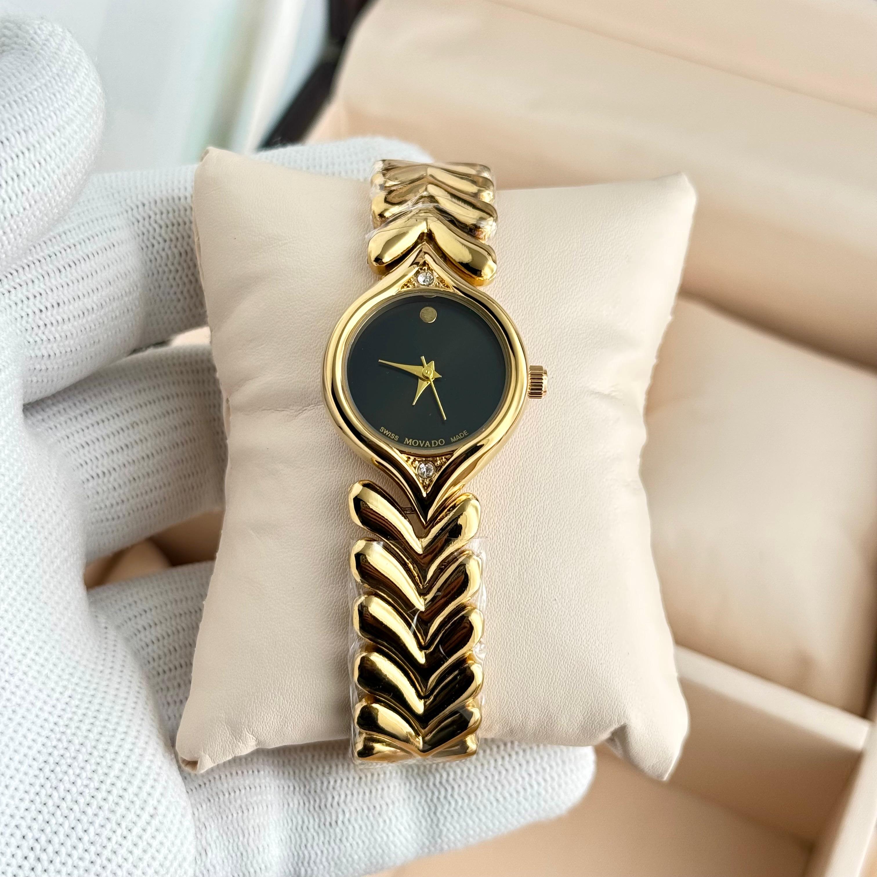 Movado Women Watch D3 Premium Quality Close Buckle Branded India