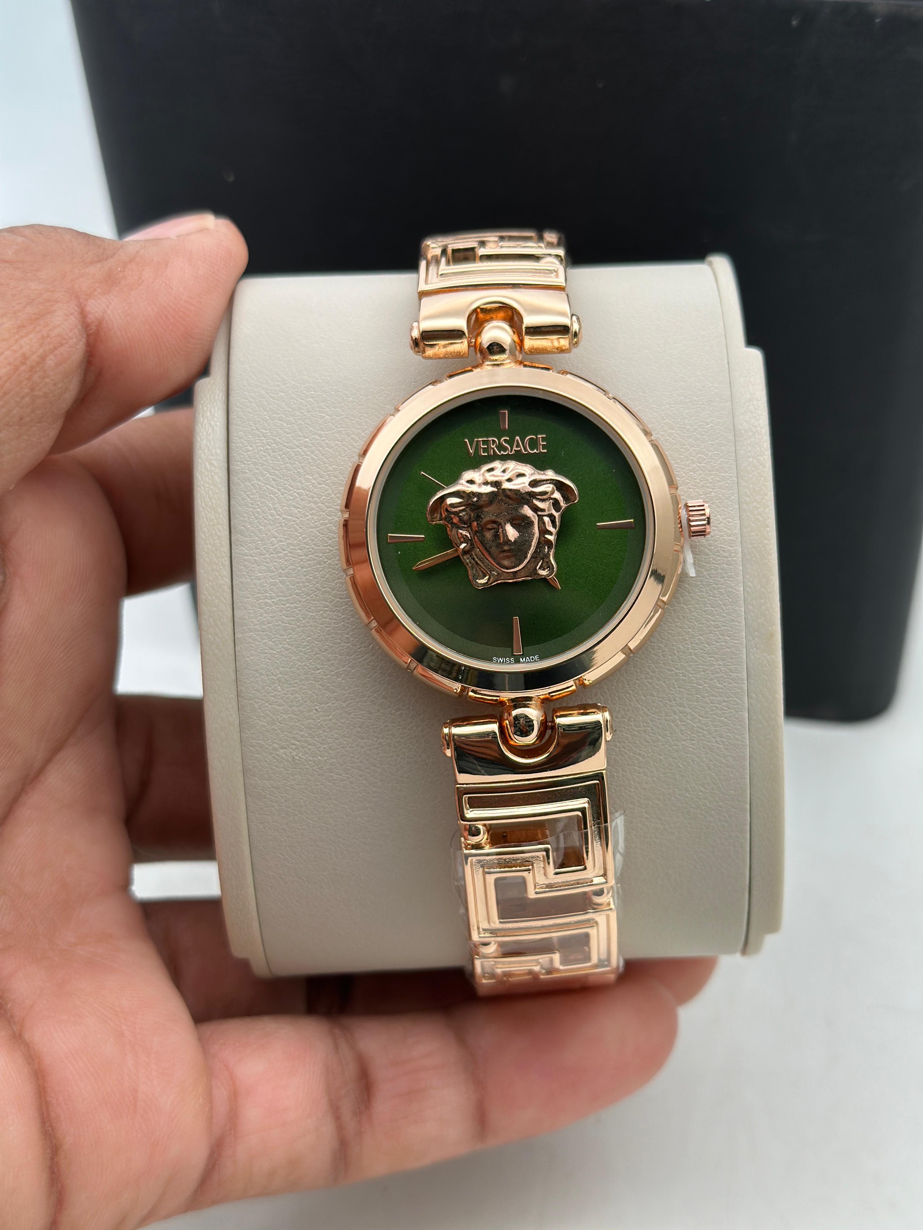 Versace Ladies Watch D2 Stainless Steel Quartz Women Designer India