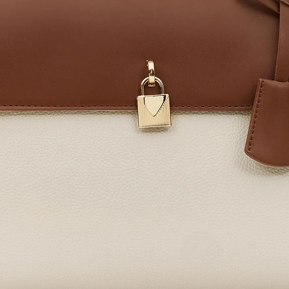 Miraggio Sierra Solid Handbag for Women with Detachable & Adjustable Sling/Crossbody Bag