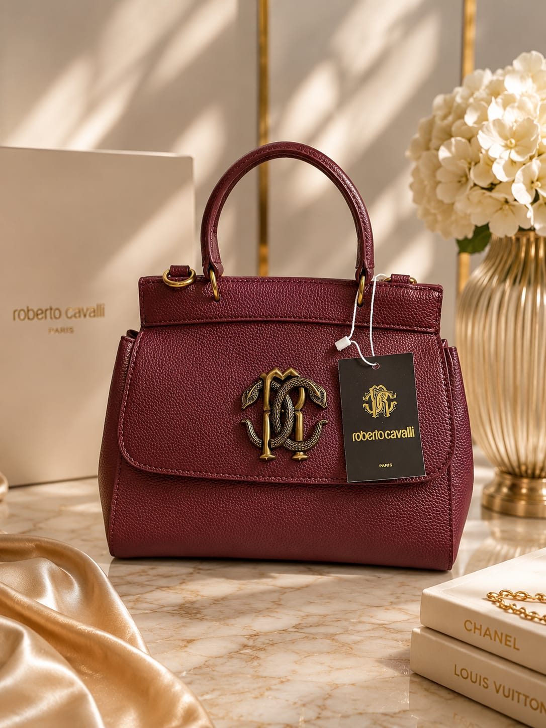 Roberto Cavalli Inspired Luxury Handbag - PR Collection