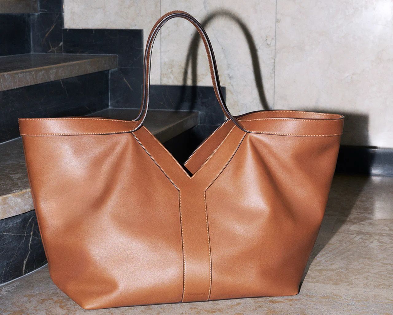 Y Large Tote Bag