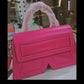 Karl Lagerfeld Iconic Handbag Pink Branded Women Fashion Bag