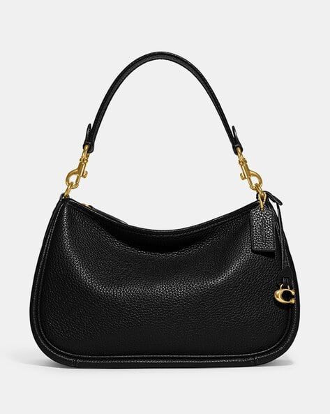 Coach Cary Shoulder Bag Black 12A Premium Satin Dust Cover India