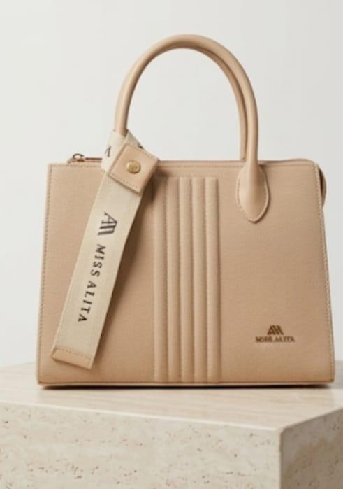 Miss Alita signature leather bag elegant design - PR Collection