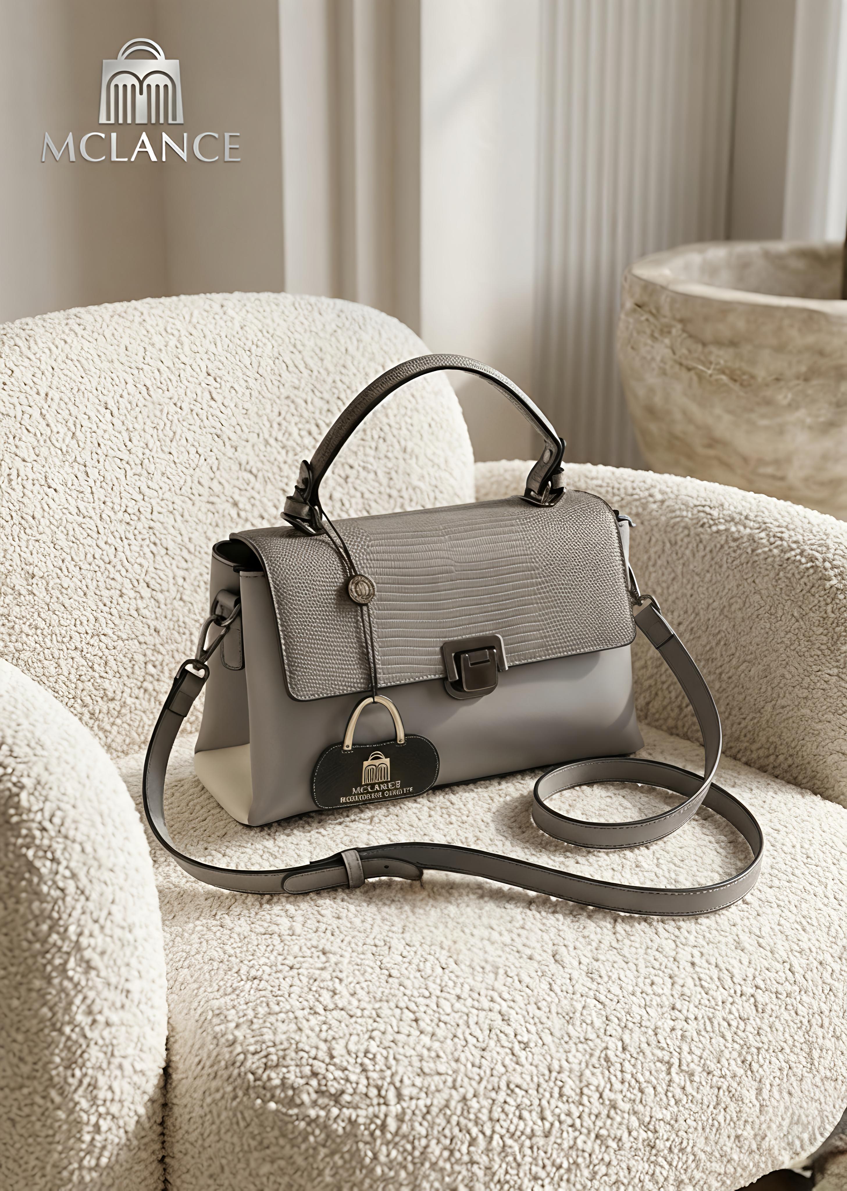 Mclance Premium Top Handle Satchel Bag