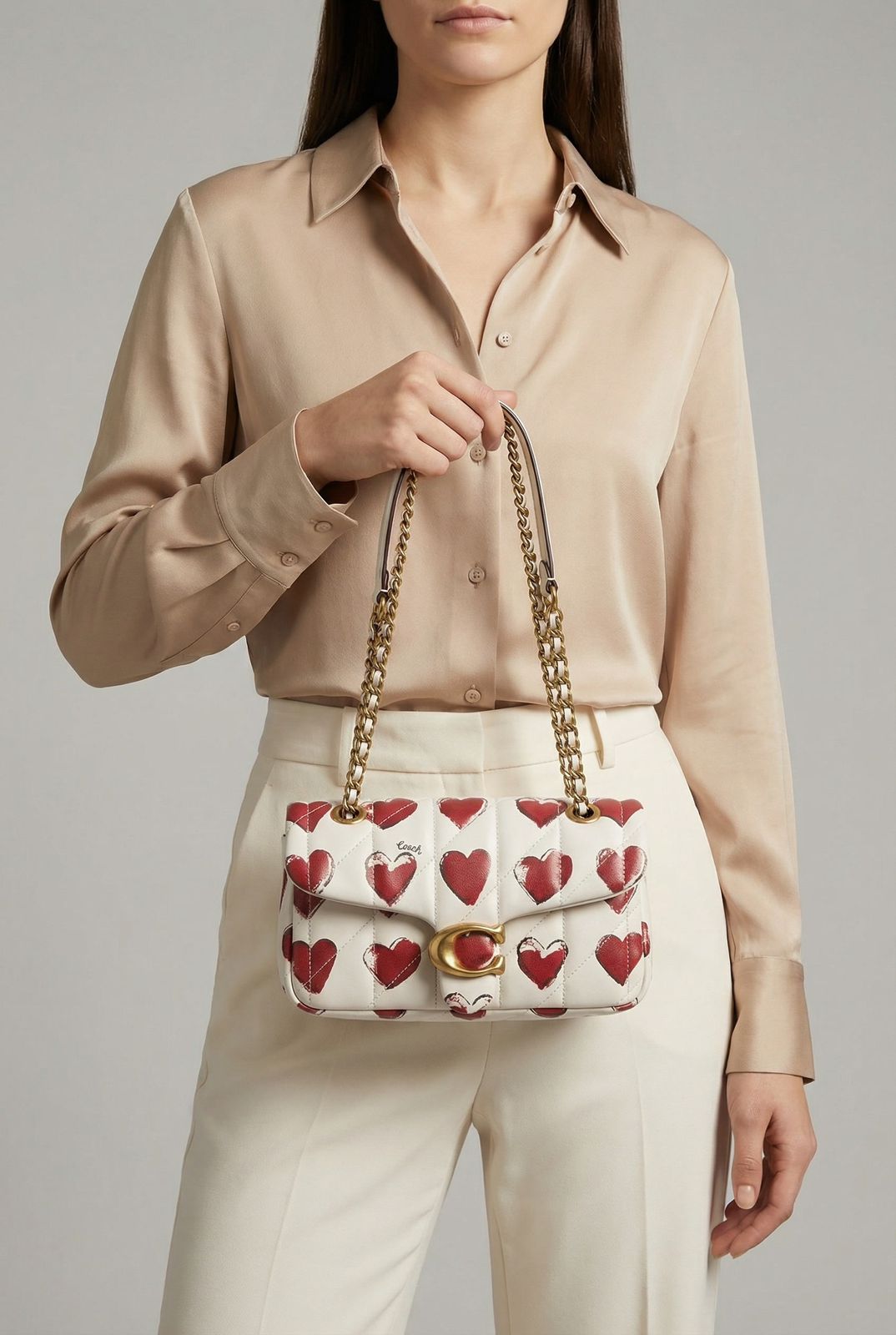 Quilted Tabby Shoulder Bag