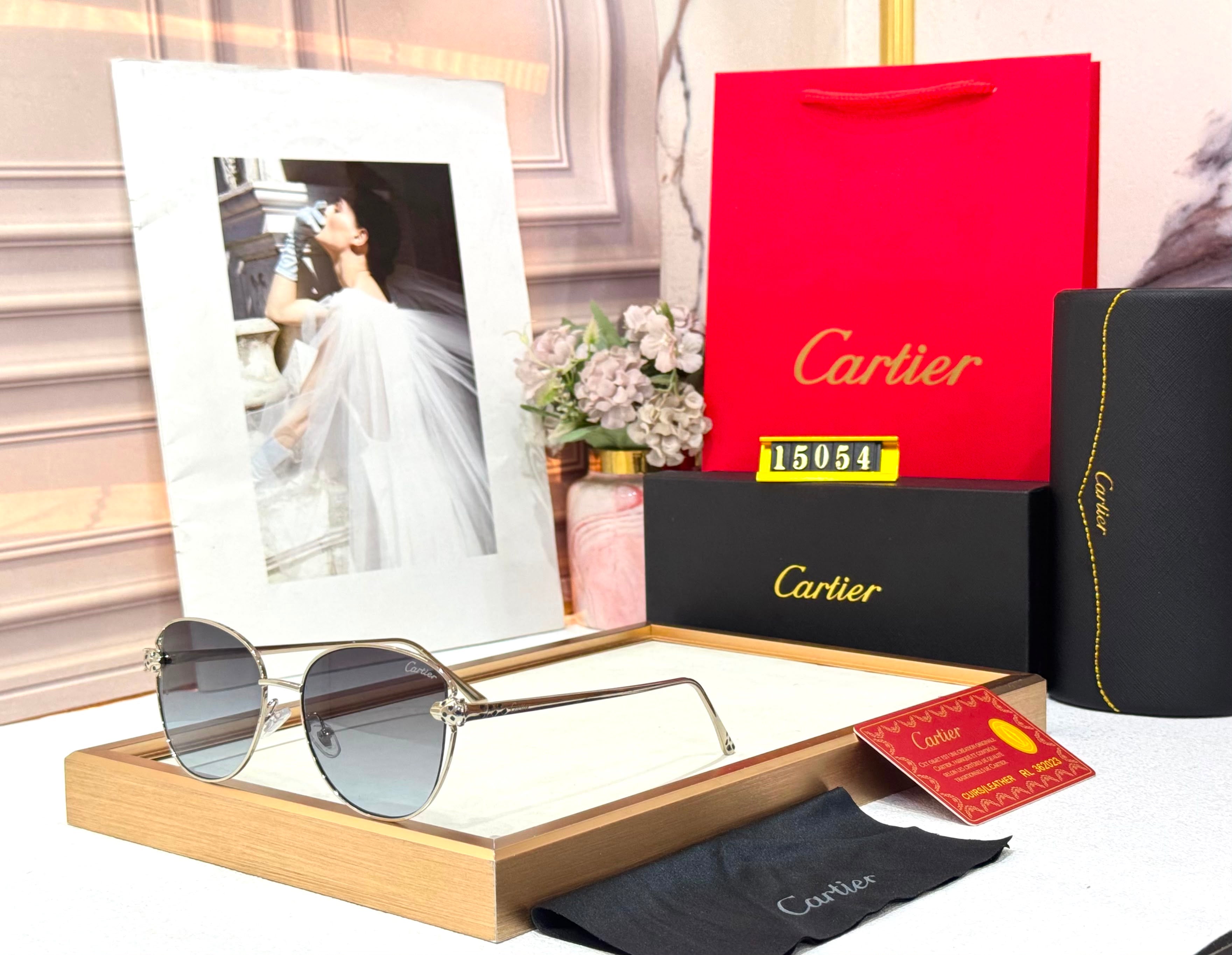 Cartier Ladies UV Protected Sunglasses - PR Collection