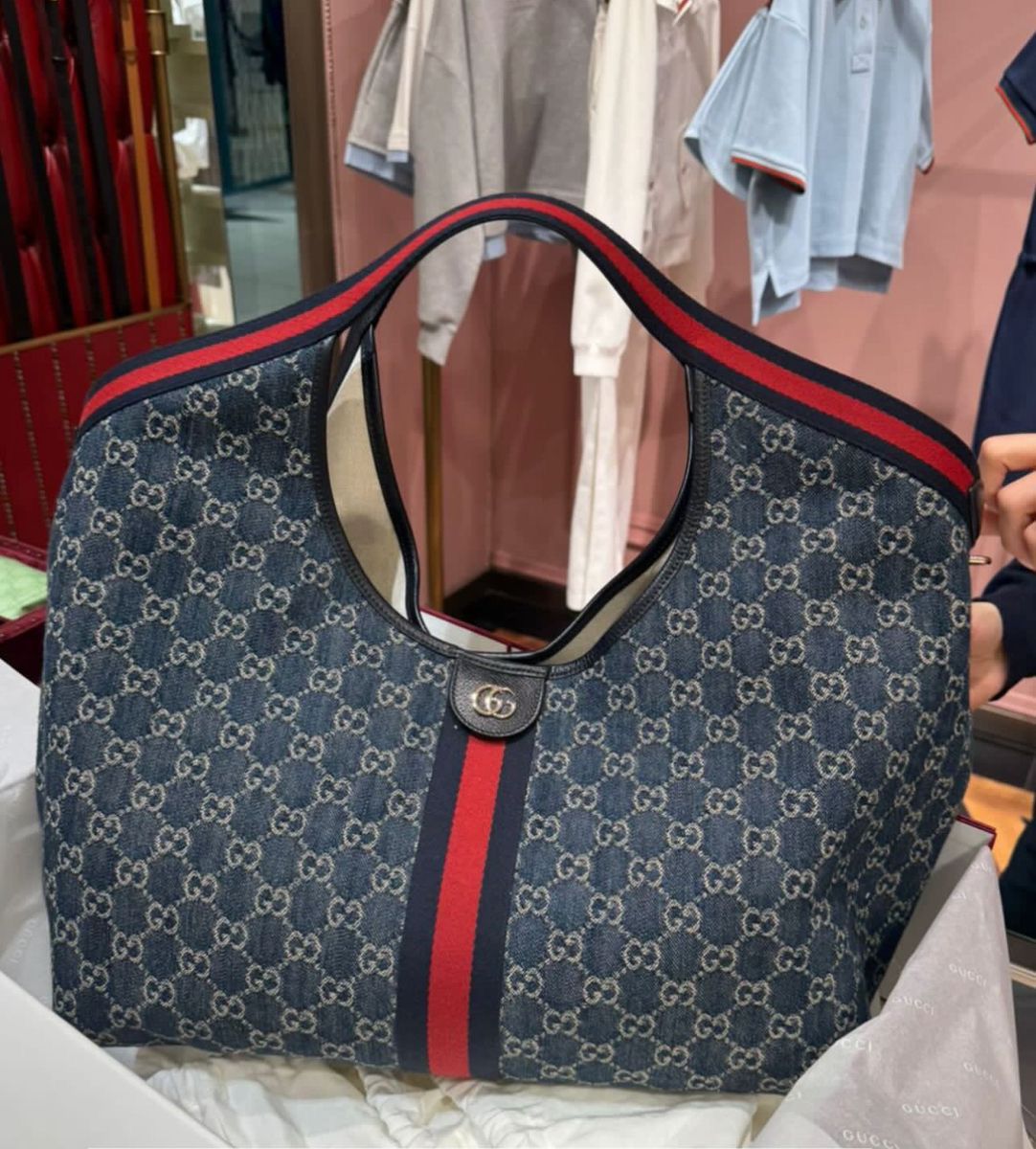Luxury Giglio Large Tote Bag With Detachable Pouch