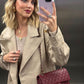CHANEL JUMBO LEATHER SLING BAG