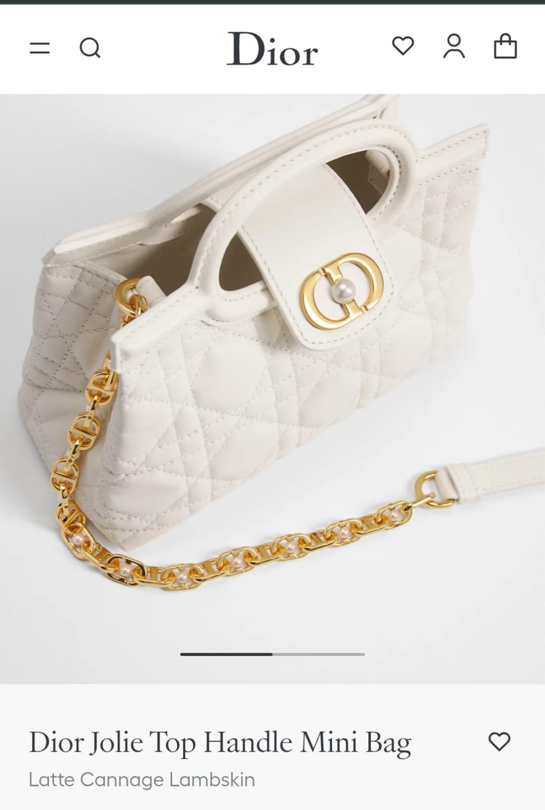 Jolie Top Handle Mini Bag