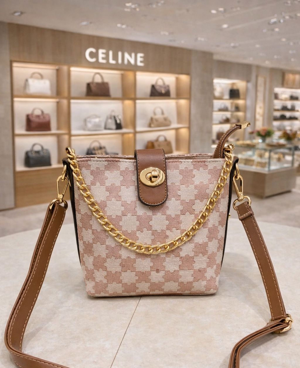 Premium Quality Printing Bucket Sling Bag - PR Collection