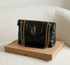 YSL Puffer Chain Bag Black Logo Premium Luxury Branded India