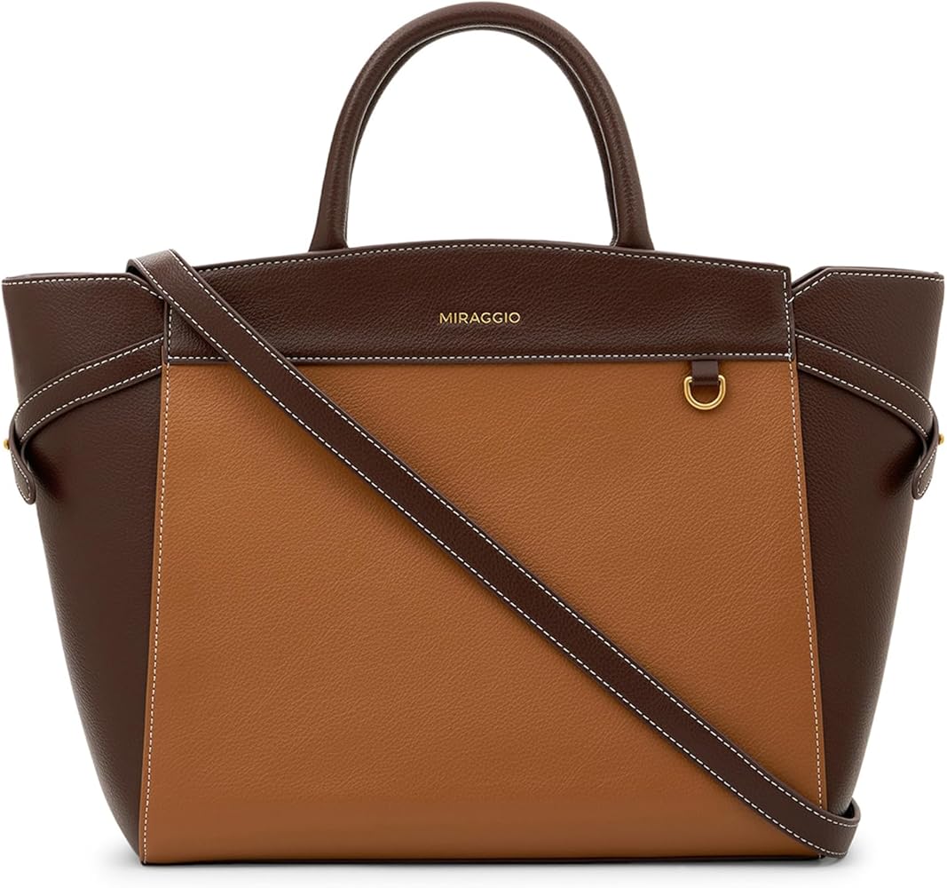 Miraggio Kayla Tote Bag for Women | Spacious Shoulder Handbag for Office, College & Travel