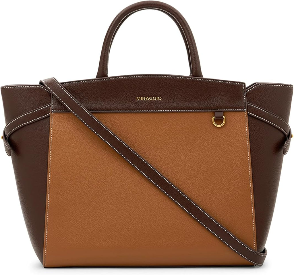 Miraggio Kayla Tote Bag for Women | Spacious Shoulder Handbag for Office, College & Travel