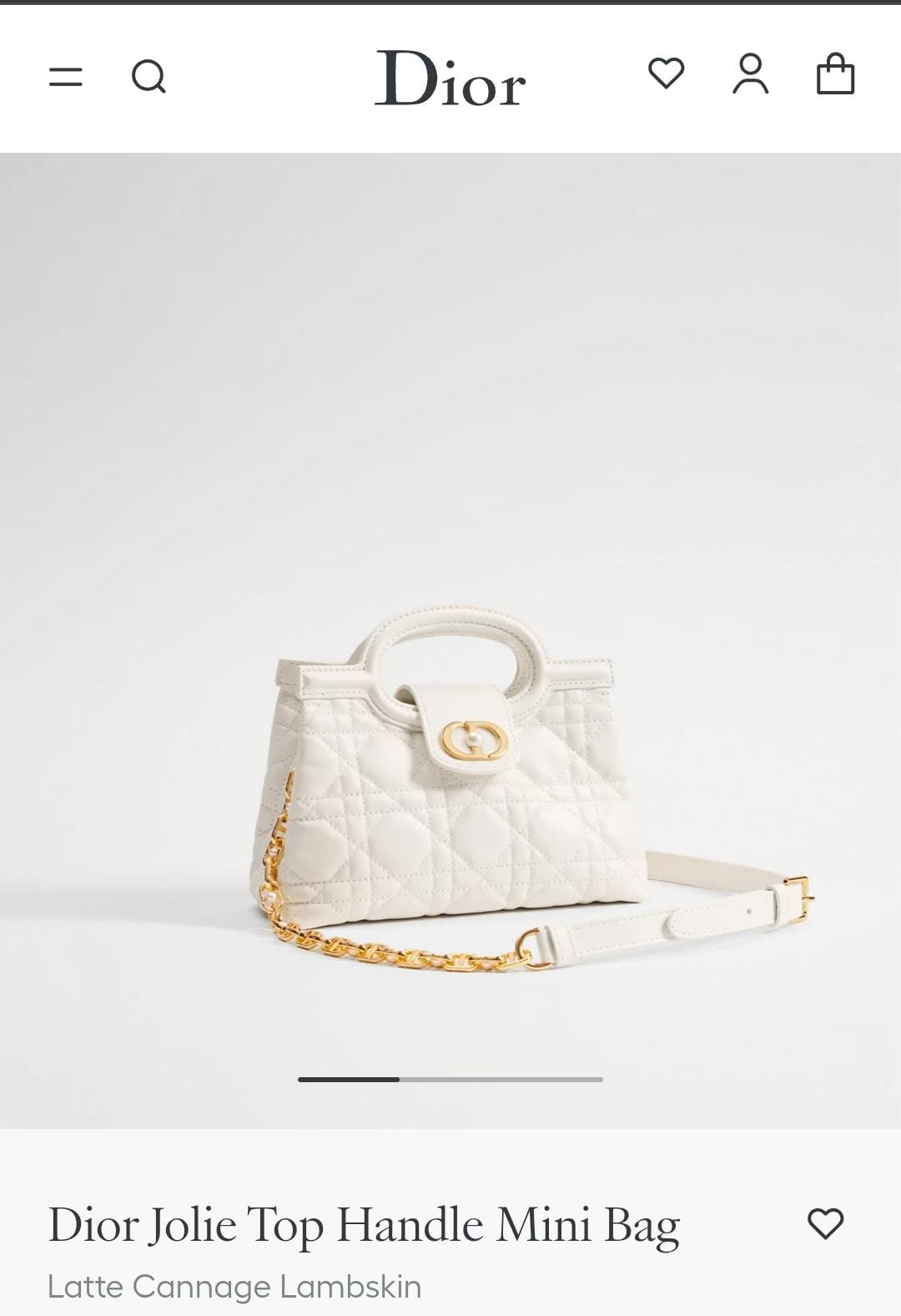 Jolie Top Handle Mini Bag