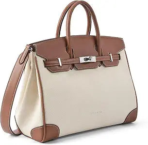 Lino Perros Avril Edith Satchel Bag for Women Structured Ladies Purse - PR Collection