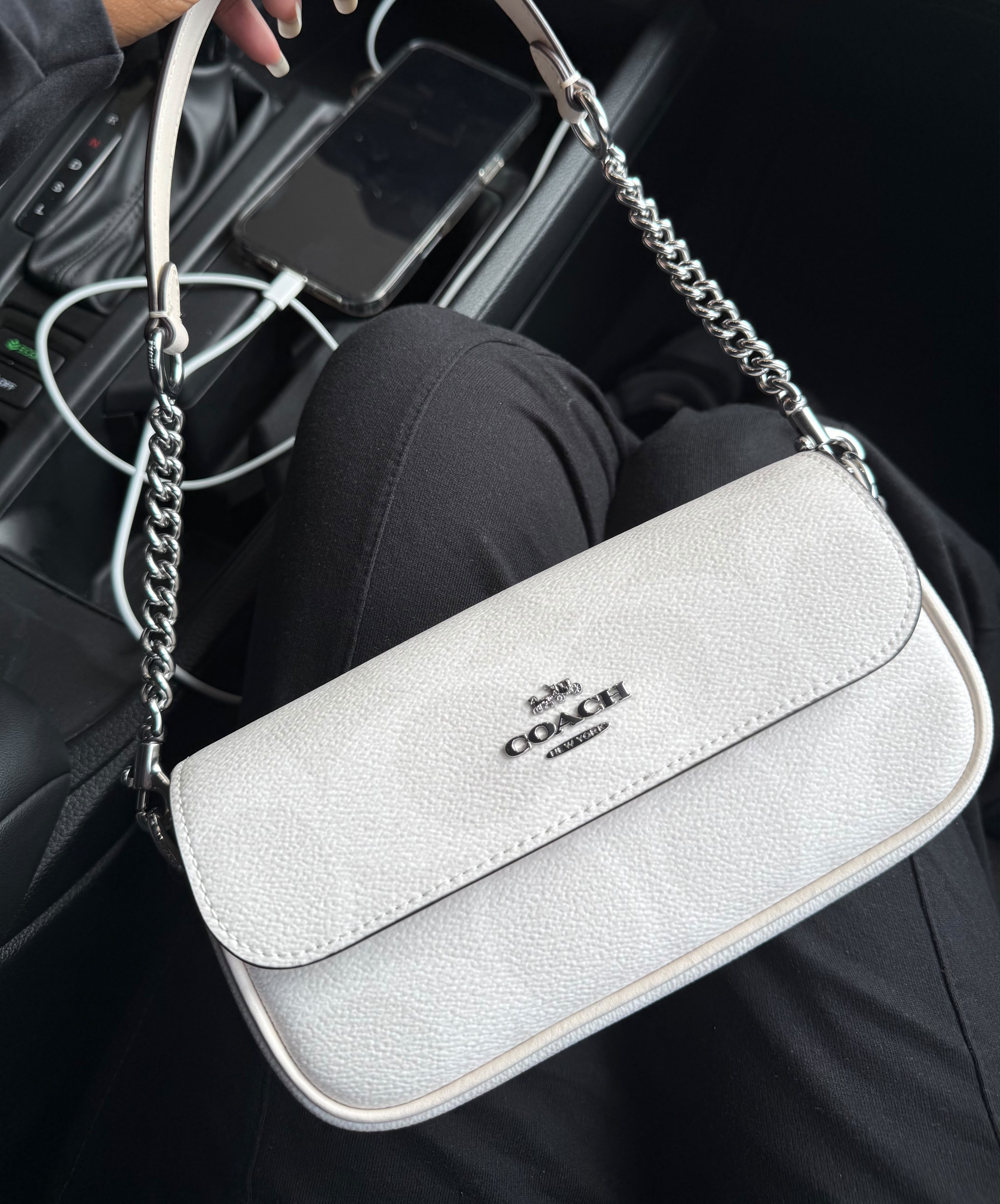 Coach Style Sling Bag with Dust Cover Luxury Women Handbag