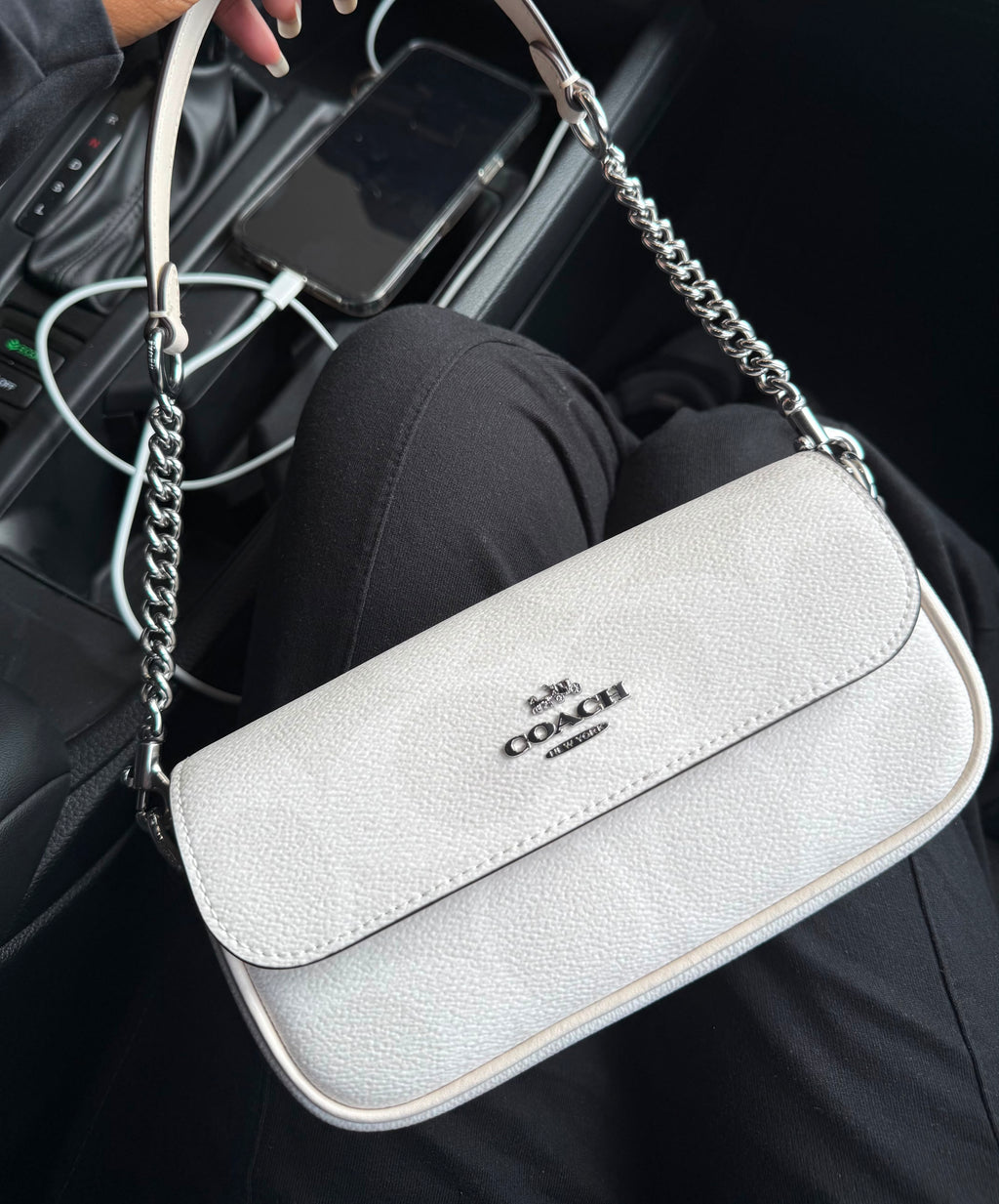 Coach Style Sling Bag with Dust Cover Luxury Women Handbag
