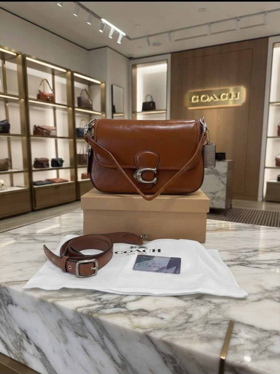 Women Premium Sling Bag Tan With Box Coach Latest Edition Crossbody Shoulder Bag India