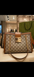 Shoulder Bag With Broad Belt Strap