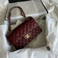 CHANEL JUMBO LEATHER SLING BAG