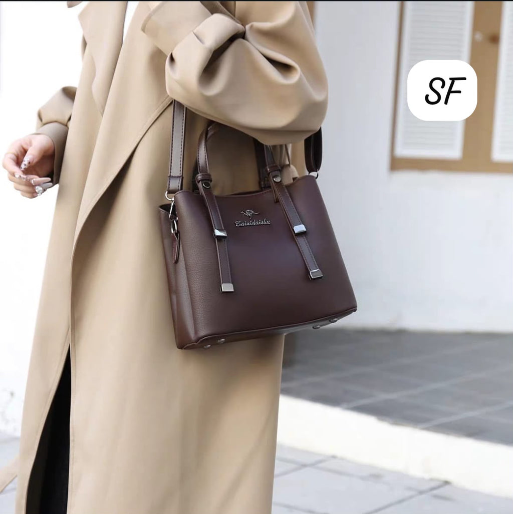 Double Strap Designer Handbag
