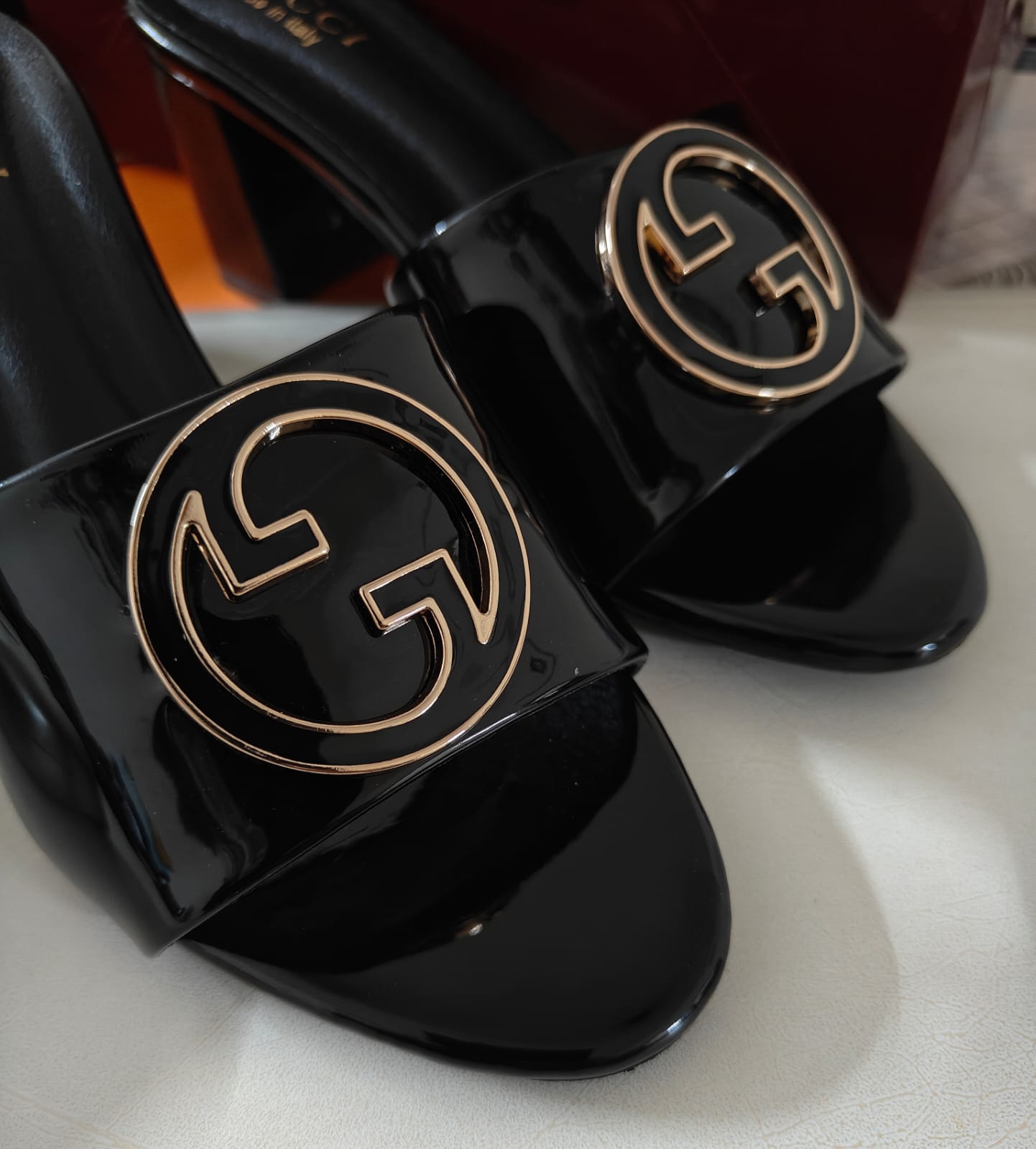 Premium Patent Cushion Heels