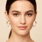Louis Vuitton LV Pearl Earrings White Gold Finish Luxury Jewellery - PR Collection