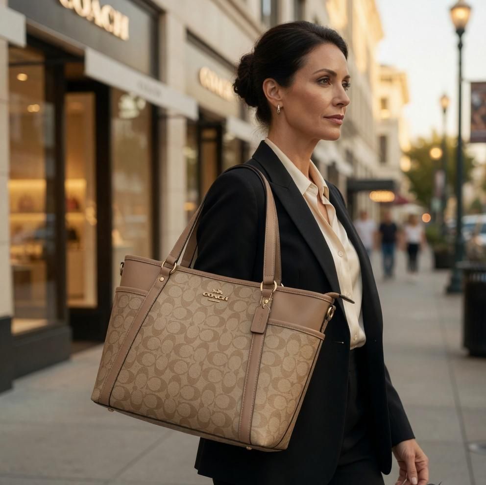 Coach Tote Bag with Belt - PR Collection