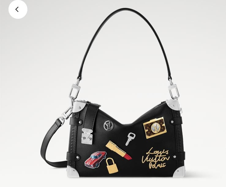 Sculpted Charm Trunk Crossbody Bag