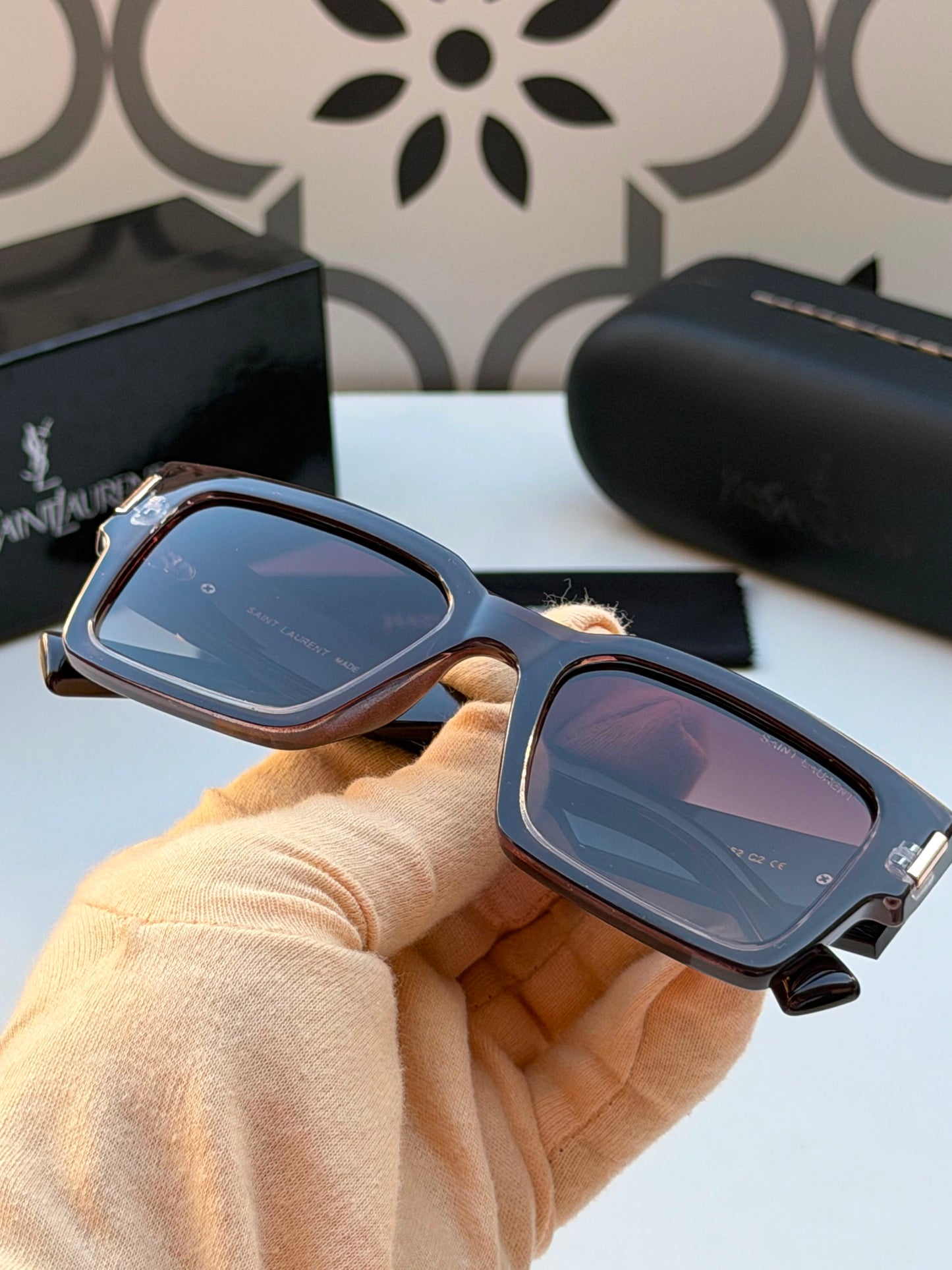YSL Unisex Fibre Frame Sunglasses - PR Collection