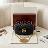 Women Mini Quilted Leather Chain Bag Black Gold Chain Strap Crossbody Shoulder Bag With Box Dust Bag India