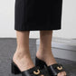 ALDO Premium Quality Heels Women Fashion Heels Tan Black - PR Collection