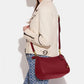 Cary Style Leather Shoulder Bag Side View Premium Designer Women India