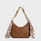 Charles Keith Mini Alcott Scarf Handle Quilted Bag - PR Collection