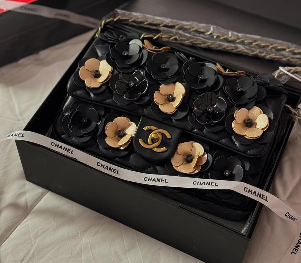 Chanel Jumbo Flower High Quality Bag Double Box Packing Dust Bag