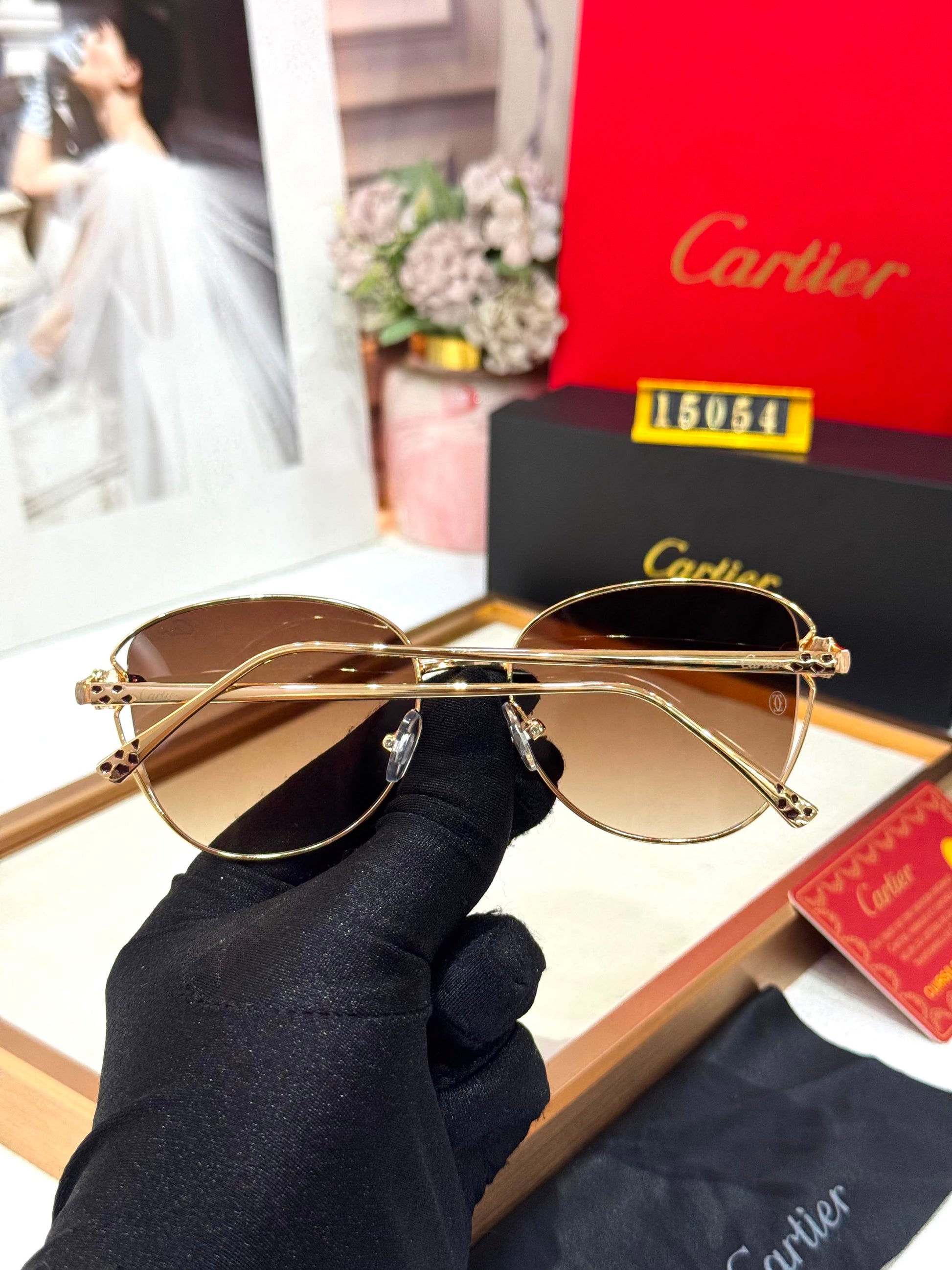 Cartier Ladies UV Protected Sunglasses - PR Collection