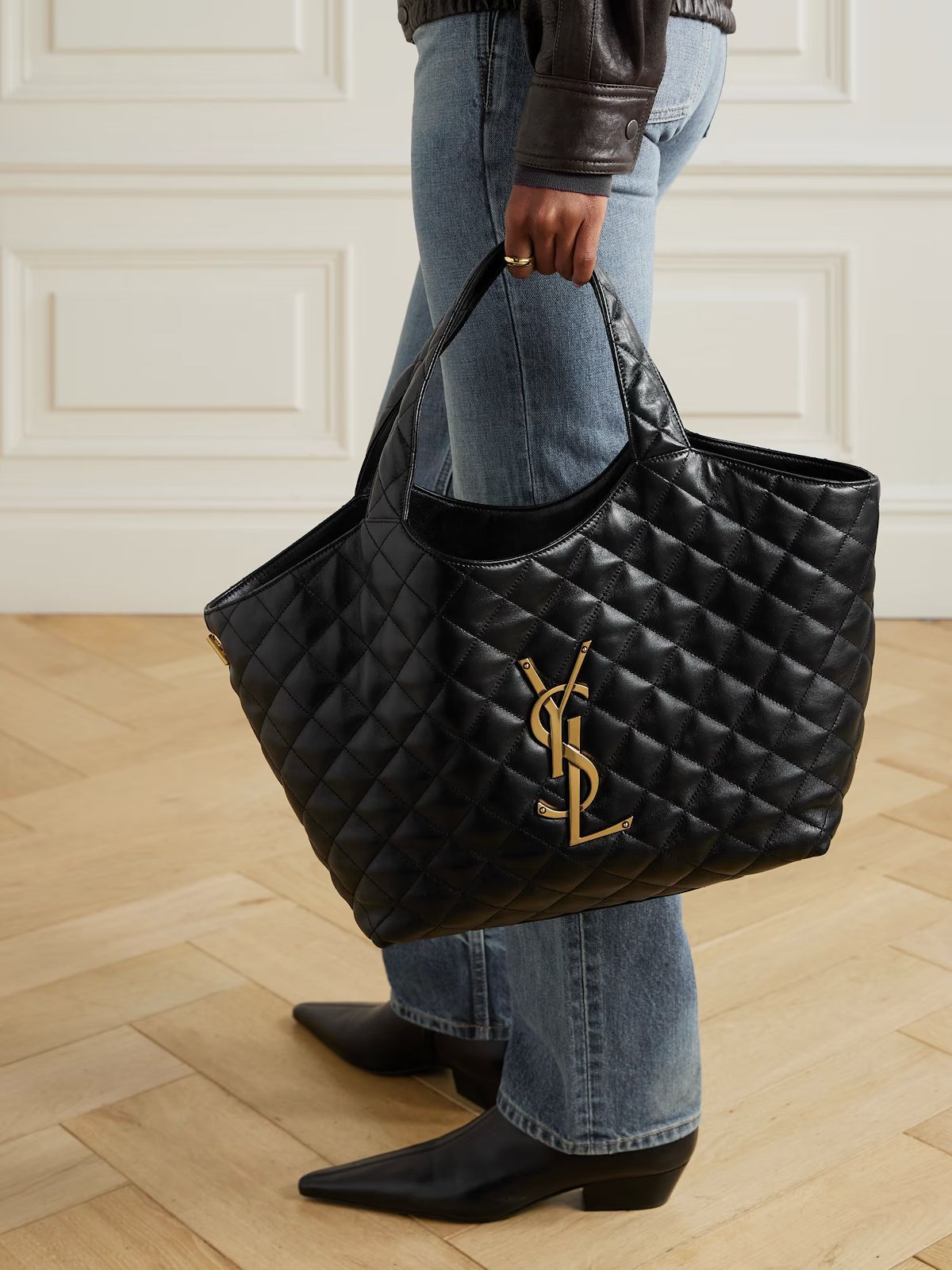 Saint Laurent YSL Icare Maxi Shopping Quilted Tote Bag - PR Collection