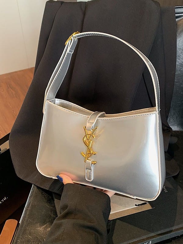 Women Premium Baguette Sling Bag Coffee Luxury Crossbody Shoulder Bag India