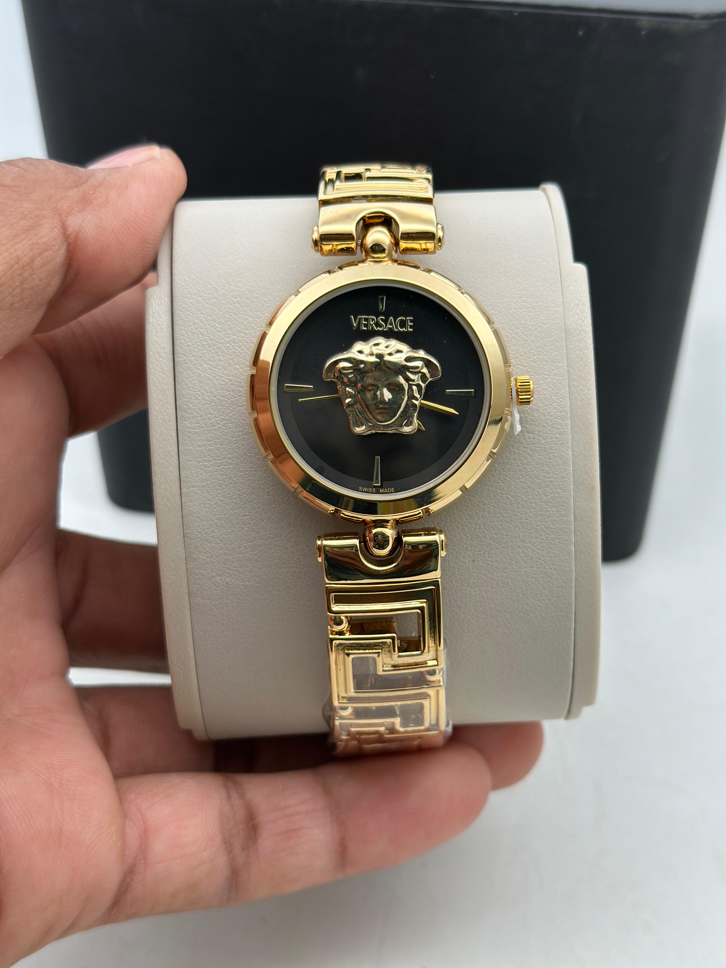 Versace Ladies Watch D6 Elegant Dial Stainless Steel Women India