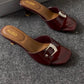 Premium Quality Heels Women Fashion Heels Black Wine Tan - PR Collection