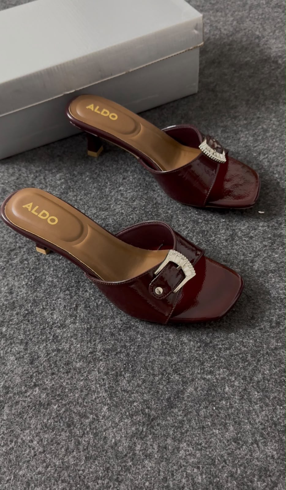 Premium Quality Heels Women Fashion Heels Black Wine Tan - PR Collection