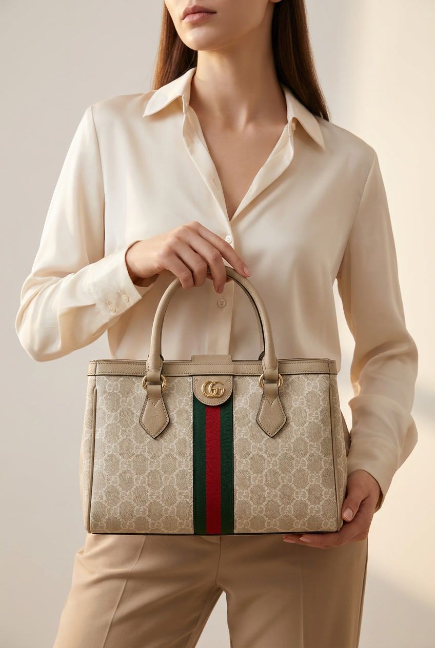 Gucci Ophidia GG Tote Bag Interior Spacious Compartment - PR Collection